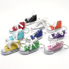 Canvas Shoes Keychain Funny Key Ring Pendant Bag Accessories