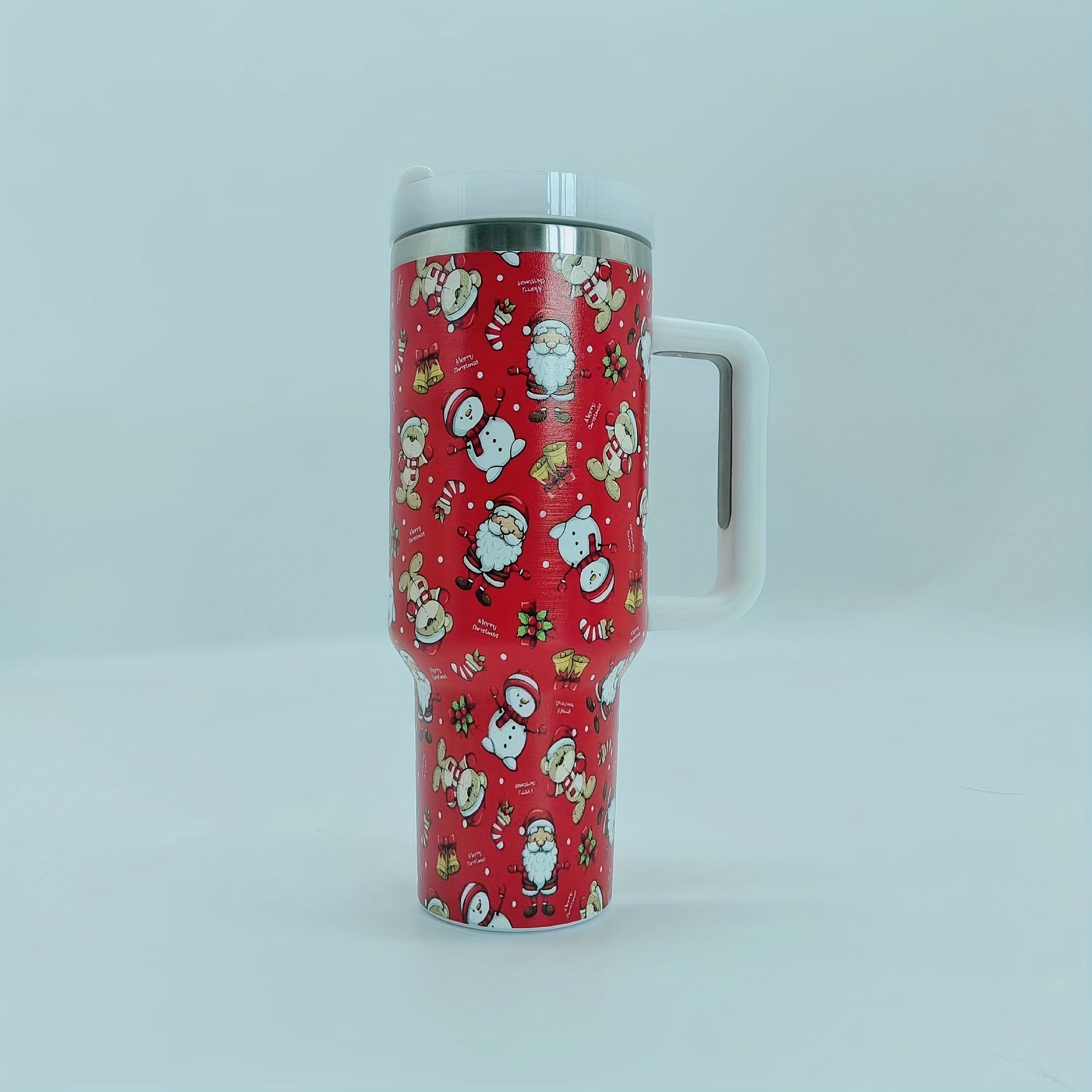 Christmas Series 40oz Stainless Steel Water Cup Leakproof Insulation Cup