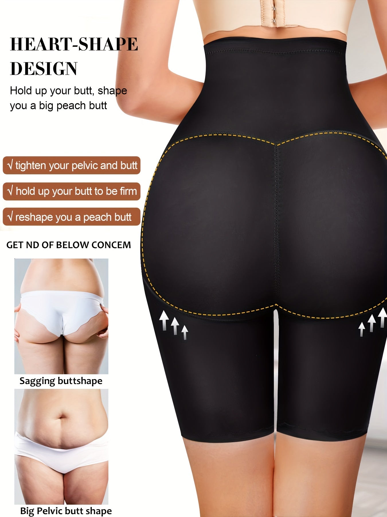 High Waist Shaping Shorts Tummy Control Compression Shorts