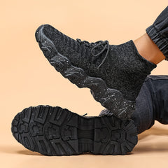 Men's Plus Size Running Shoes Breathable Non Slip Sneakers