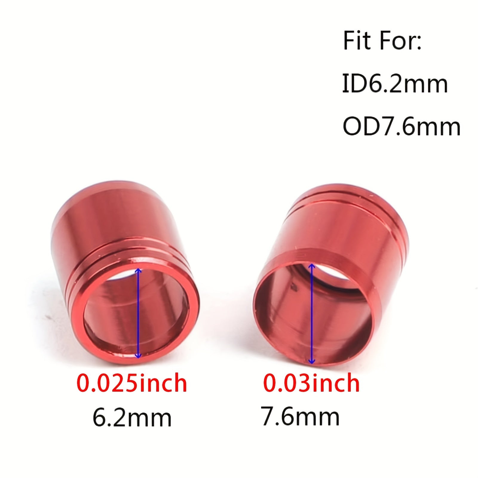 12pcs Archery Explosion Proof Rings for 7.6mm Arrow Shaft