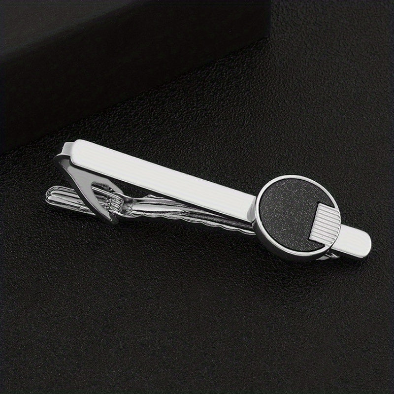 Men's Crystal Tie Clip Wedding Business Necktie Accessories