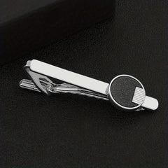 Men's Crystal Tie Clip Wedding Business Necktie Accessories