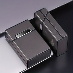 Metal Aluminum Cigarette Case 20 Pack Capacity Slim Anti-pressure Flip Cover