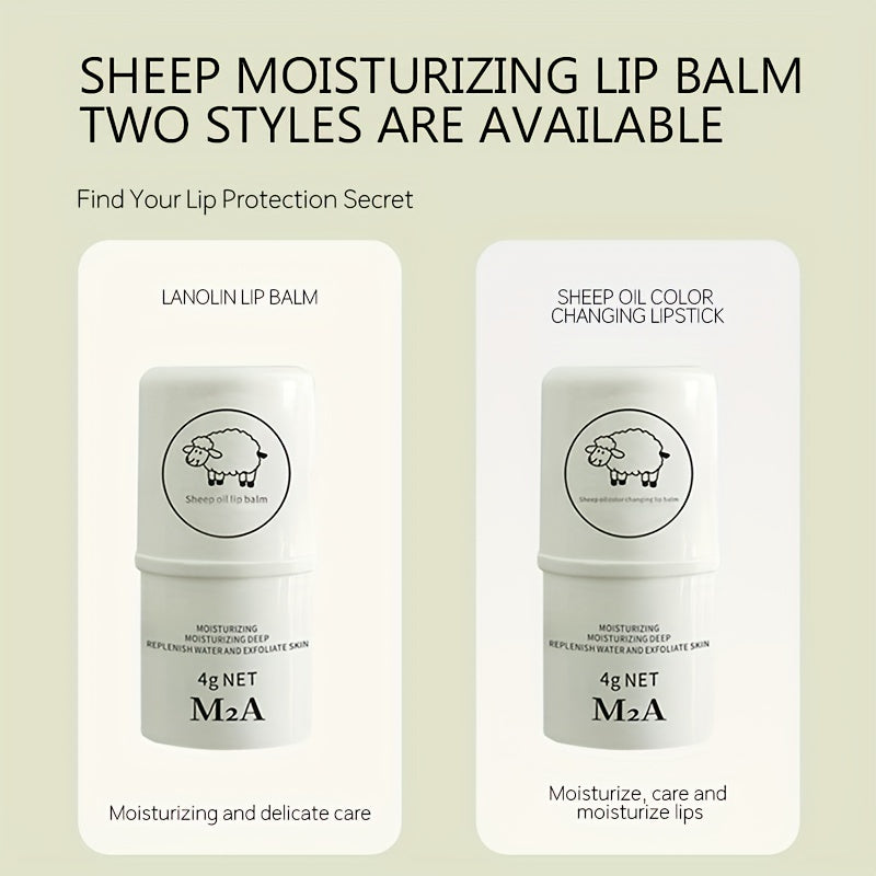 Sheep Lipstick Moisturizing Warm Skin 02