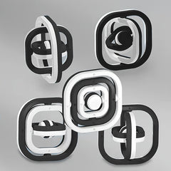 3D Infinite Flip Top Fidget Stress Relief Spinner