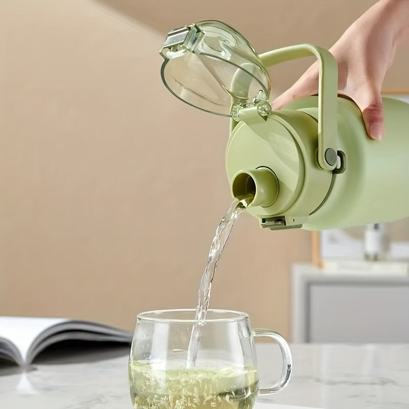 1L Outdoor Portable Large Capacity Kettle Stainless Steel Insulated Bottle