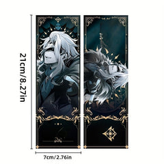 Laser Ticket Childe Dardalla Double-sided Bronzing Bookmarks