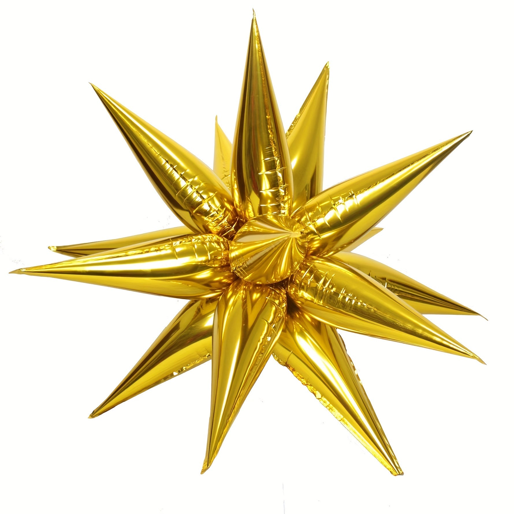 12pcs Explosion Star Aluminum Balloon for Birthday Party Decoration