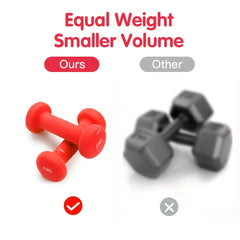 Pair of Dumbbells for Outdoor Strength Training & Muscle Shaping