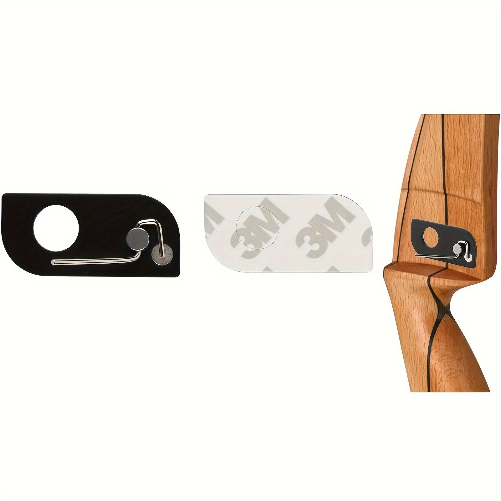 Magnetic Archery Arrow Rest for Recurve Bow