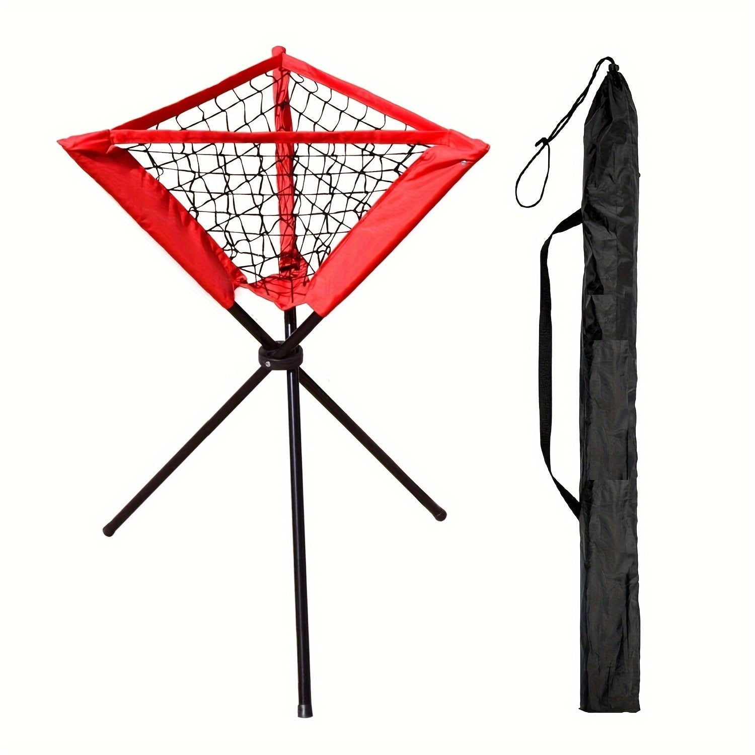 Baseball Caddy Softball Coaching Accessories Batting Tee & Rack