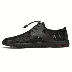 Men's Lightweight No Tie Athletic Shoes with Ventilation Holes
