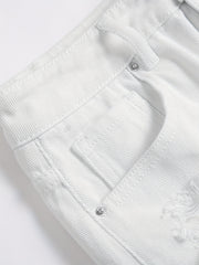 Ripped Denim Shorts Mens Casual Street Style Denim Shorts For Summer