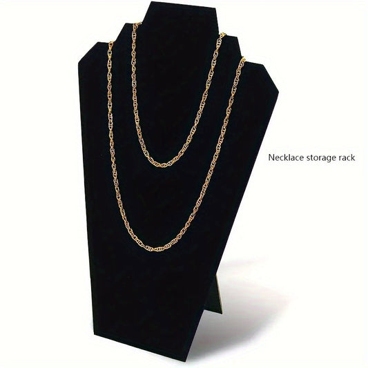 Velvet Jewelry Display Rack Necklace Pendant Earring Ring Display Board