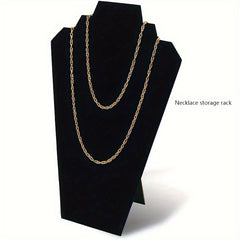 Velvet Jewelry Display Rack Necklace Pendant Earring Ring Display Board