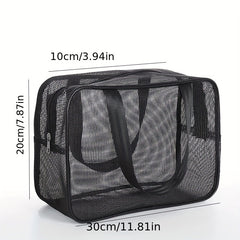 Portable Mesh Bag Toiletry Bag Men's Swimming Fitness Storage Bag