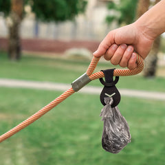 Dog Poop Bag Holder for Leash - Easy Waste Bag Carrier and Dispenser