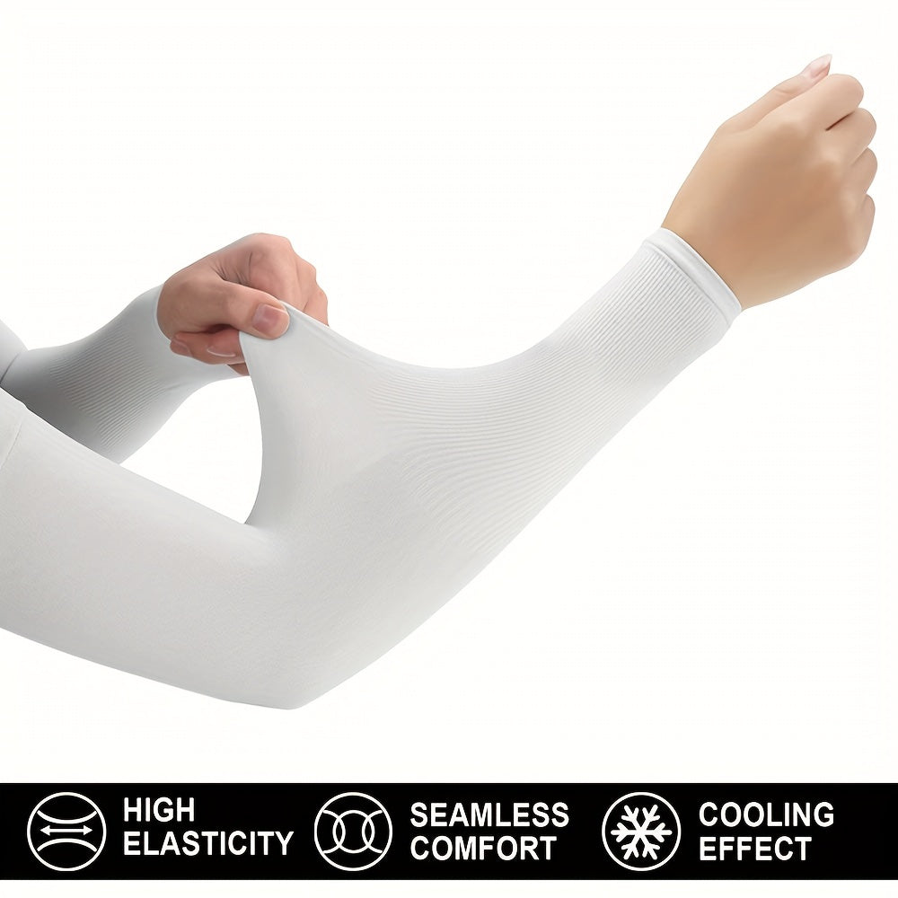 Men's Arm Sleeves for Outdoor Sports & Sunscreen