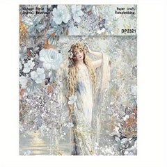 Fairyland A5 Pattern Paper for DIY Album Scrapbook - Single Sided Material
