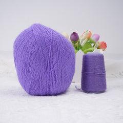 2pcs Velvet Mink Yarn Warm Thick Yarn For Hand knitting