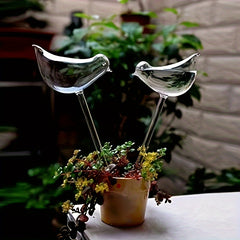 2pcs Bird Plant Waterer Self Watering Stakes Automatic Irrigation Device