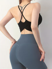 Back Cross Strap Sports Bra Quick-drying Fitness Bra