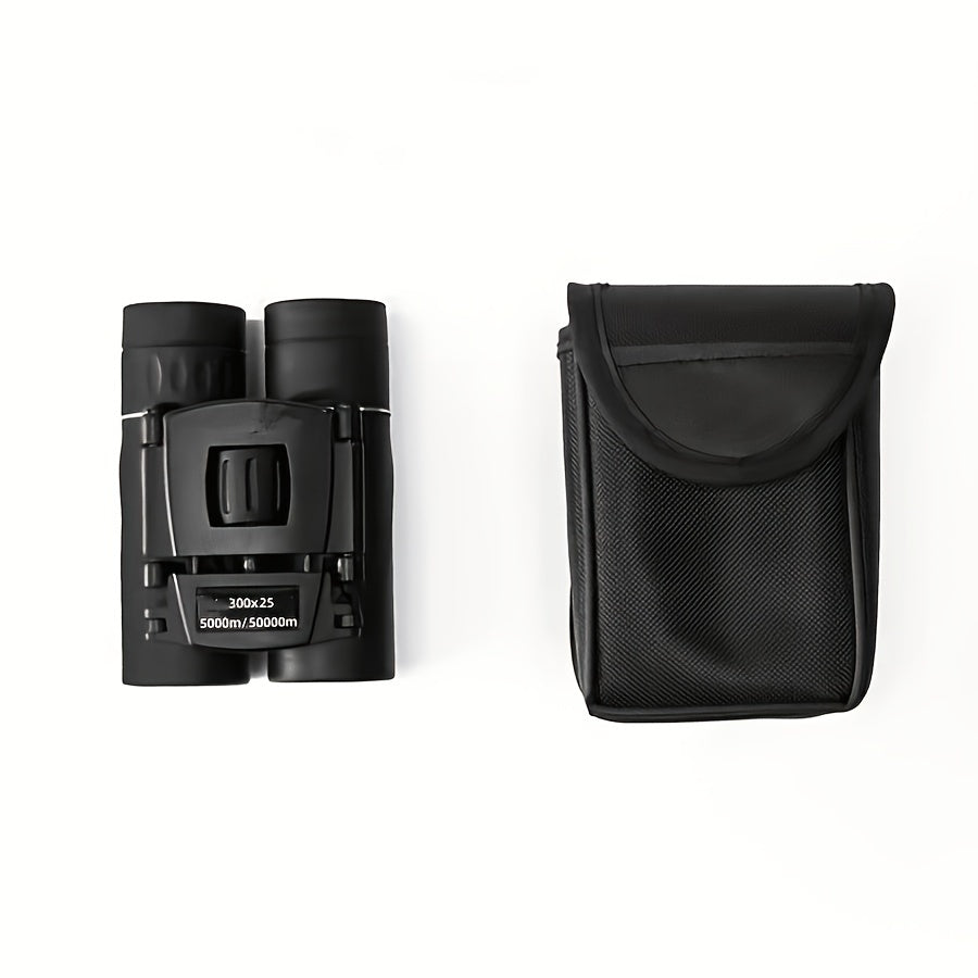 Foldable Binoculars HD Portable Waterproof Anti-fog Bird Watching Travel Concert