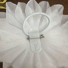 Flower Wrist Pin Feather Hair Tie Wedding Accessories