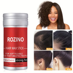 Non Greasy Hair Finishing Cream Stick Long Lasting Anti Frizz Wax Stick