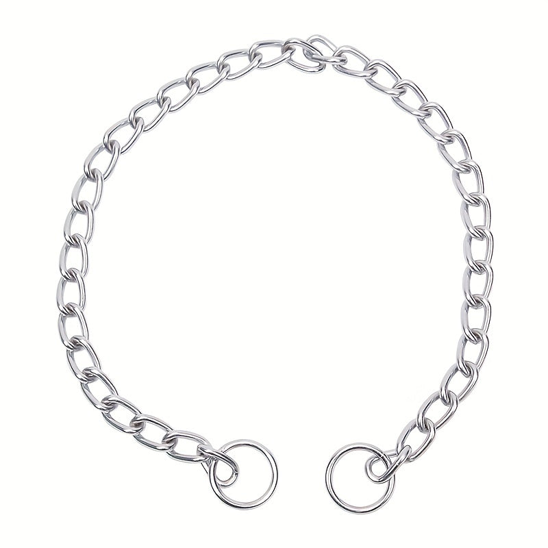 Adjustable Anti Bite Dog Chain Necklace for Control