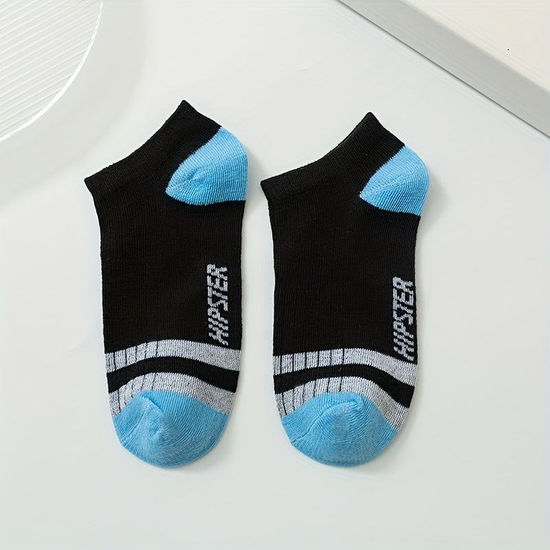 Boys Kids Short Socks Summer Breathable Invisible Socks for Teen Students