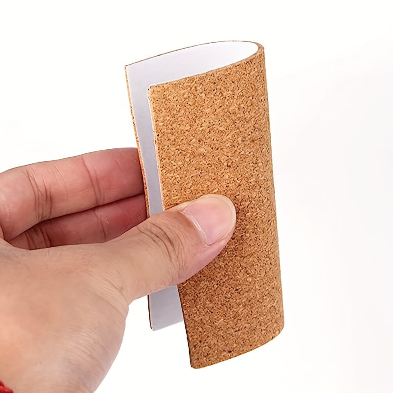 10pcs Square Self Adhesive Cork Coasters DIY Craft Office Supplies