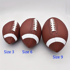Training Football Size 3 6 9 PU Professional American Football