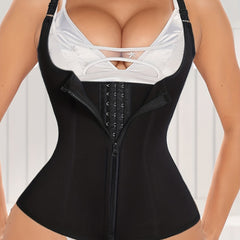 Zipper Shaping Slip Tops Waist Trainer Tummy Control Slimmer