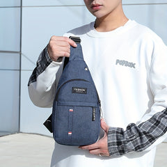 Large Capacity Outdoor Travel Messenger Bag Lightweight Chest Bag