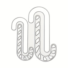 Christmas Metal Cutting Dies Candy Cane Die Cuts Embossing Stencil