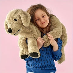 Golden Giant Dog Plush Toy Labrador Retriever Soft Stuffed Animal Huggable Plush