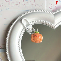 Cartoon Vegetable Key Chain Radish Doll Pendant Ornament