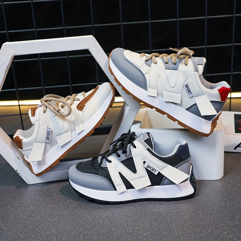 Girl's Vintage Sneakers Non Slip Casual Shoes for Outdoor Activities