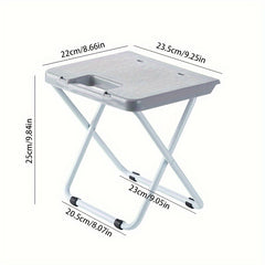 Portable Camping Folding Stool Self-driving Travel Picnic Fishing