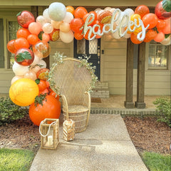 85pcs Orange Latex Balloon Garland Arch Set Party Decoration Supplies