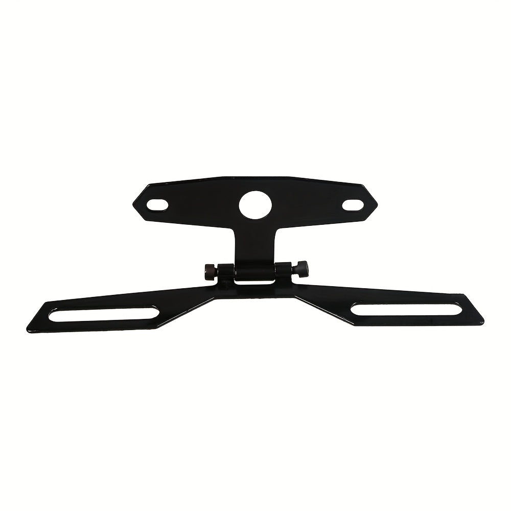 Motorcycle Tail Light Fixed Folding Plate Bracket Universal