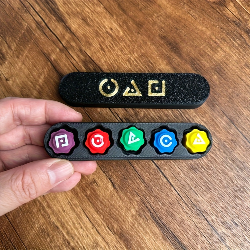 Jacks Mini Game Set Gonggi Traditional Squid Toy Exercises Hand Eye Coordination