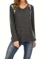 Long Sleeve Lightweight Casual T-shirt