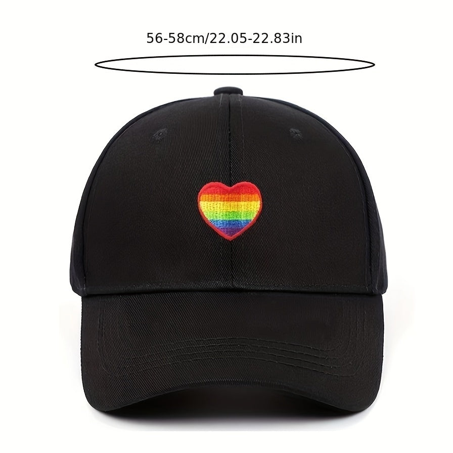 LGBTQ PRIDE Rainbow Love Baseball Cap