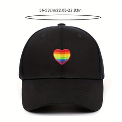 LGBTQ PRIDE Rainbow Love Baseball Cap