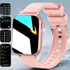 Smart Sports Watch Sports 100 Modes Unlimited Calls Voice Control Full Screen