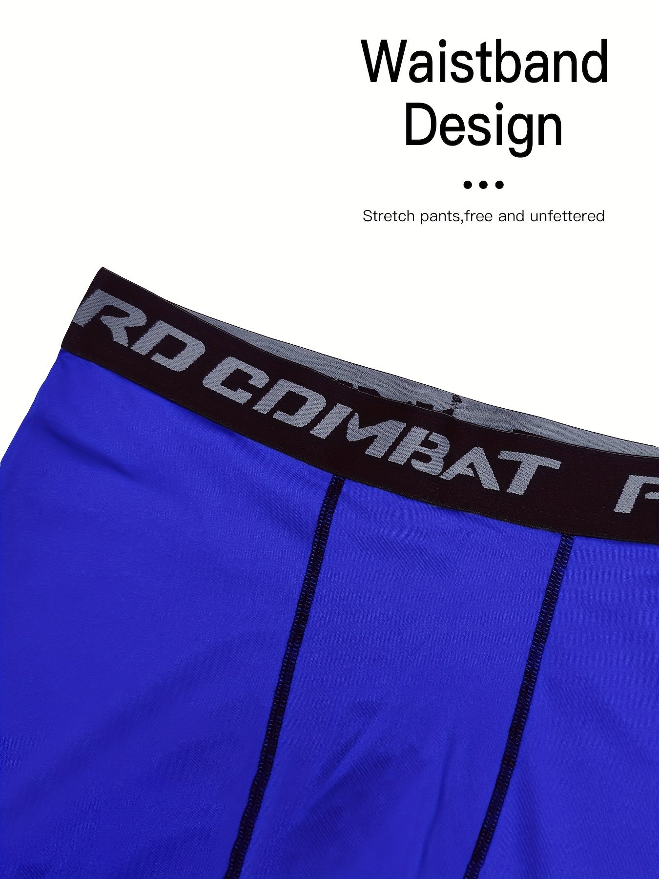 Men's 5pcs High Stretch Leggings Quick Dry Sports Compression Pants