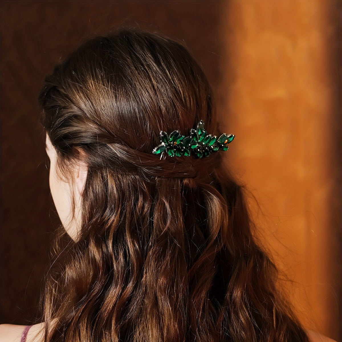 Bridal Crystal Hair Comb Insert Comb Head Jewelry Hair Accessories